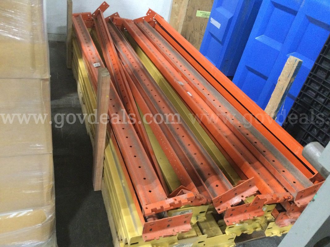 Lot of 32 Heavy Duty Metal Shelving Cross Bars