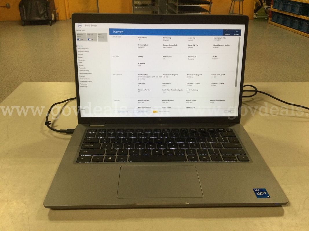 Dell Latitude 5420 i5-1145G7 @ 2.60 GHz Laptop