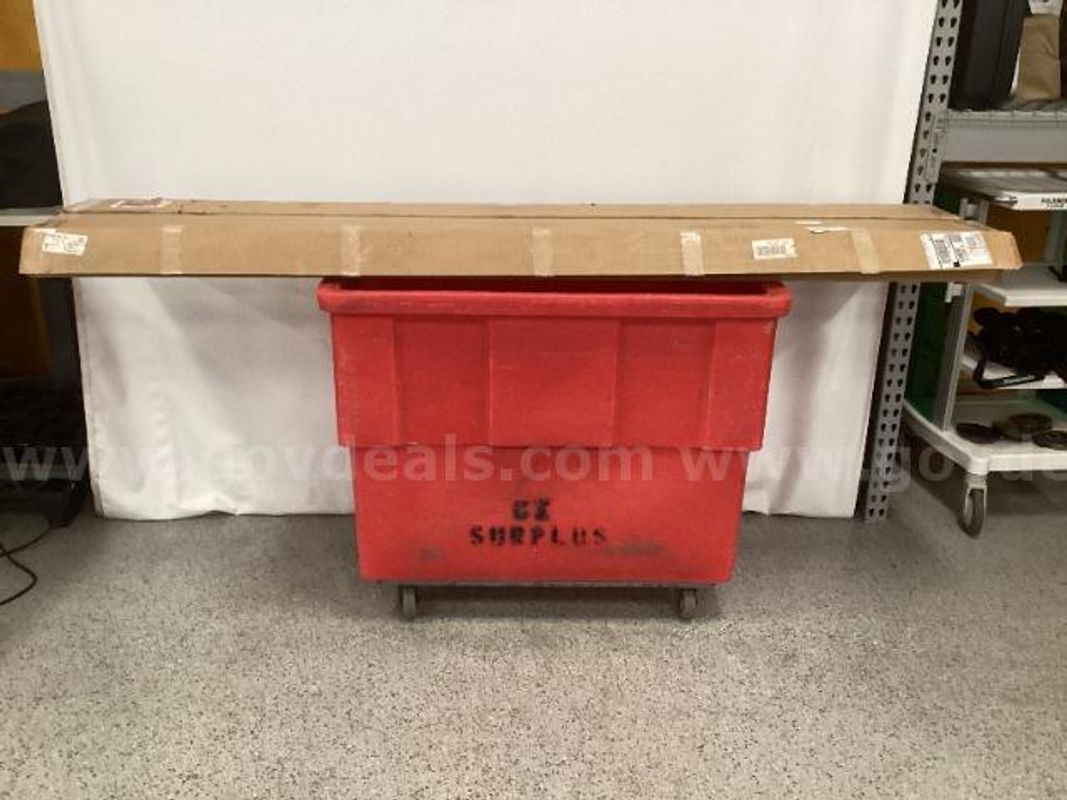 Two Draper Diplomat/R Heavy Duty Portable Tripod Projection Screens