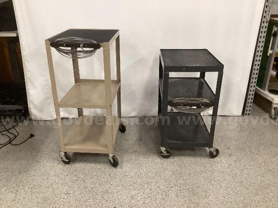 Two AV Carts