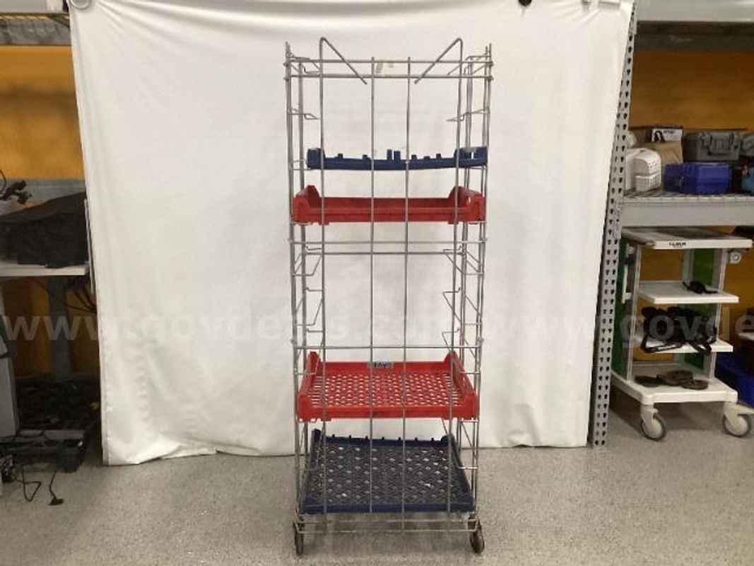 Mobile Wire Storage Cart