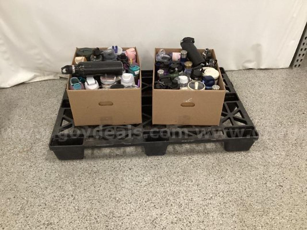 Lot of Beverage Containers