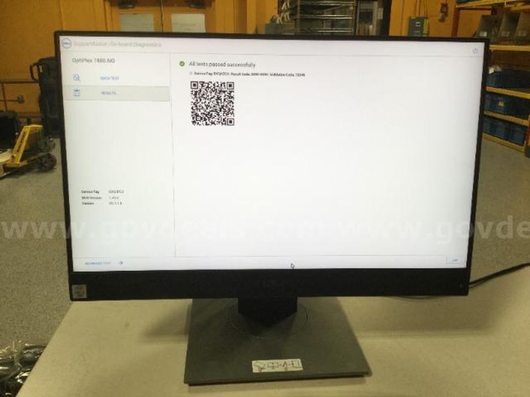 Dell OptiPlex 7480 AIO i5-10500 @ 3.10 GHz 6-Core Computer