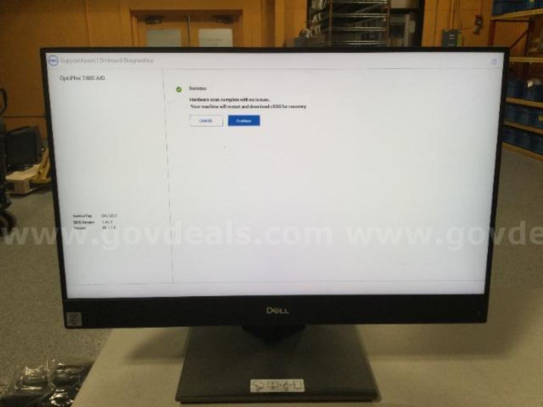 Dell OptiPlex 7480 AIO i5-10500 @ 3.10 GHz 6-Core Computer