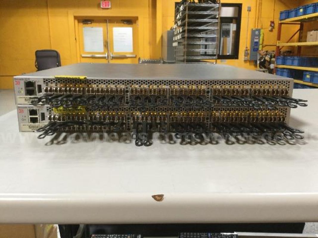 Lot of 2 Brocade 6510 BR-6510-24-16G-R Switches