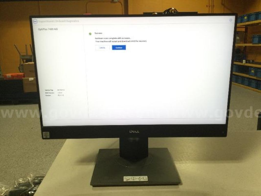 Dell OptiPlex 7480 AIO i5-10500 @ 3.10 GHz 6-Core Computer