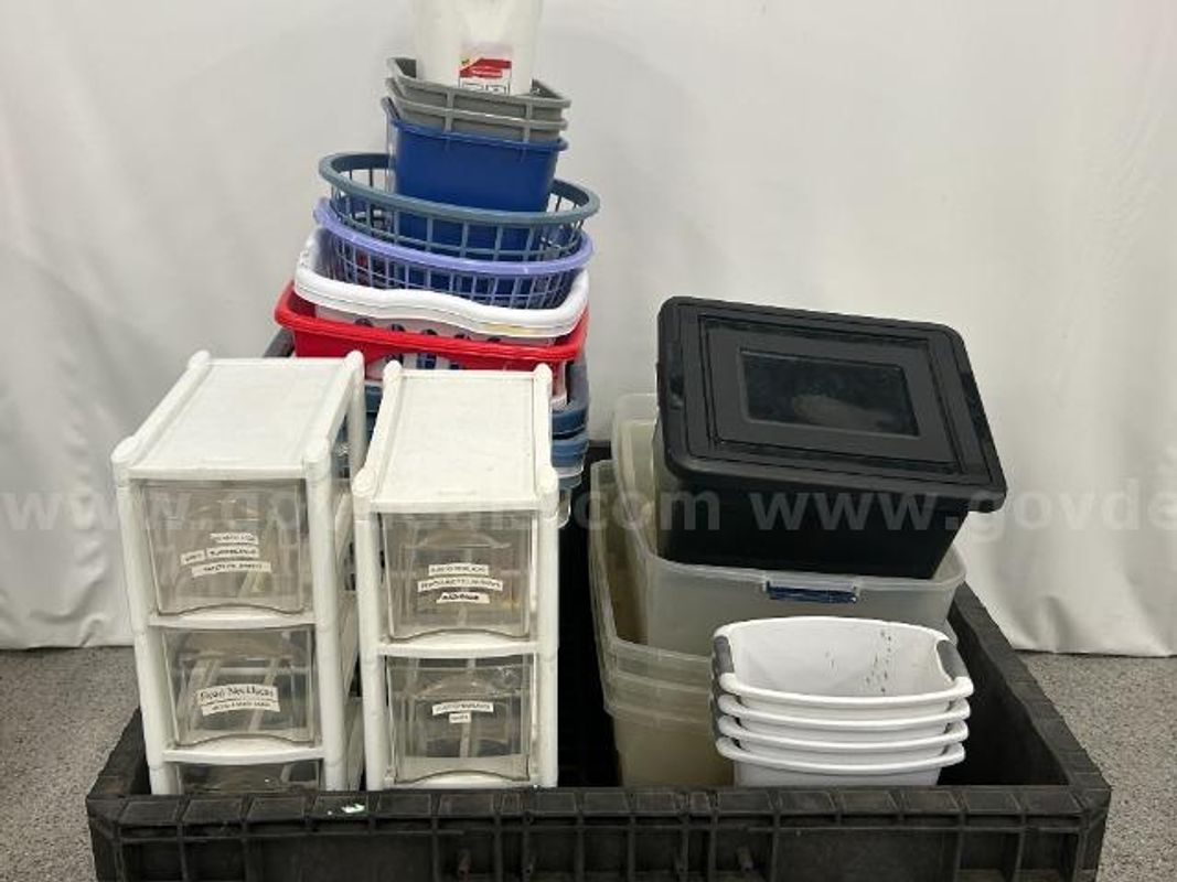 Lot of Miscellaneous Containers