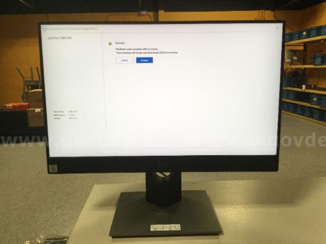 Dell OptiPlex 7480 AIO i5-10500 @ 3.10 GHz 6-Core Computer