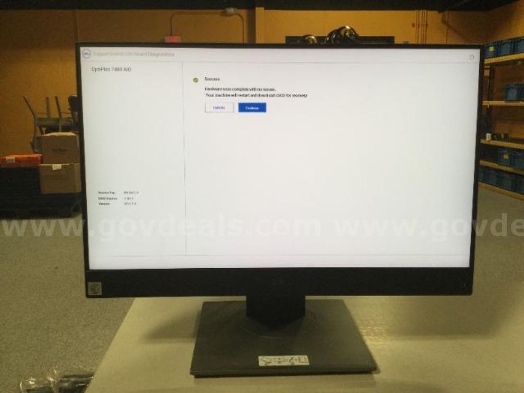 Dell OptiPlex 7480 AIO i5-10500 @ 3.10 GHz 6-Core Computer