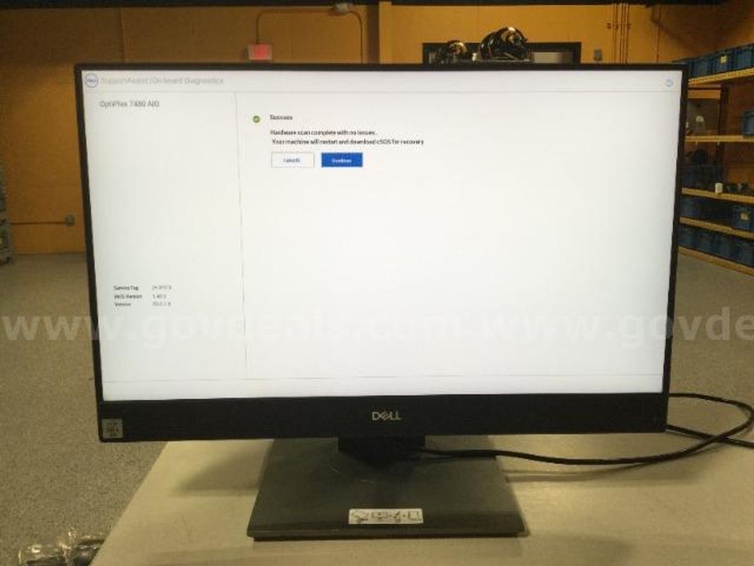 Dell OptiPlex 7480 AIO i5-10500 @ 3.10 GHz 6-Core Computer
