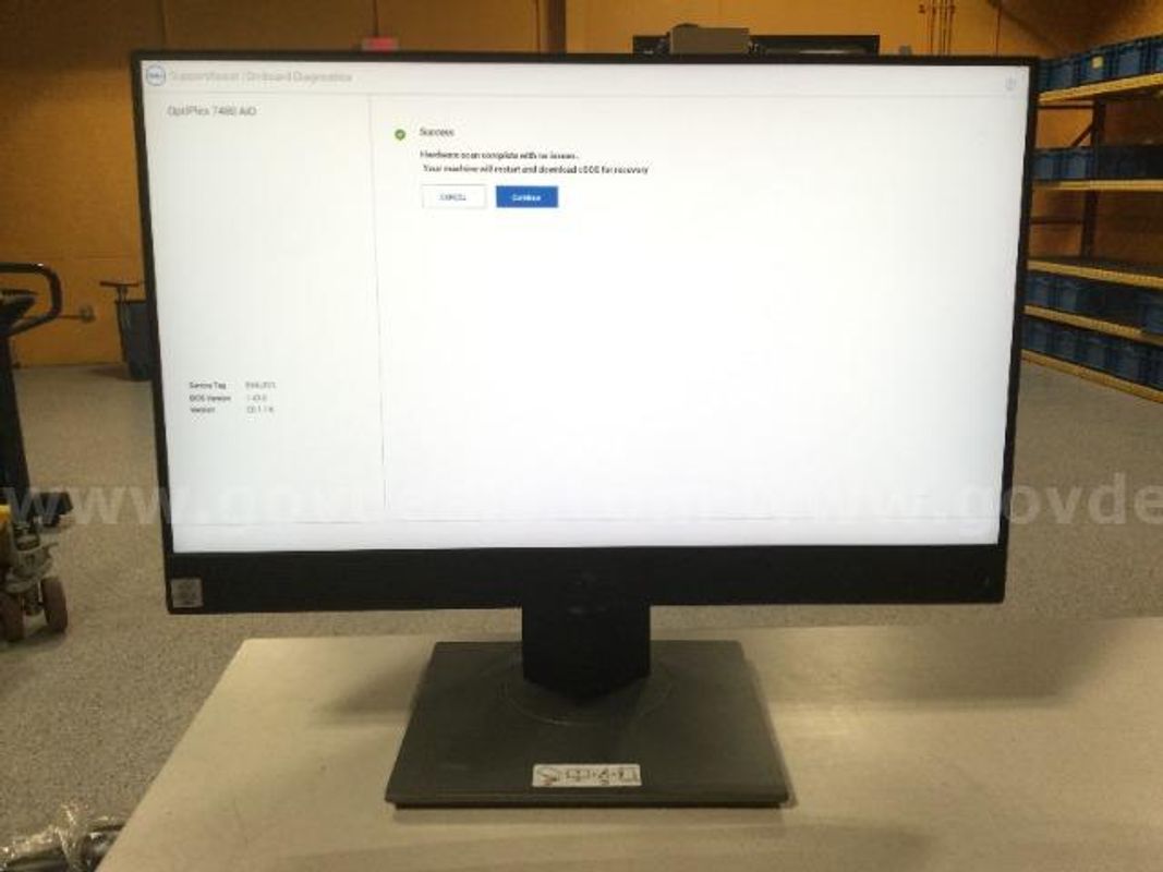 Dell OptiPlex 7480 AIO i5-10500 @ 3.10 GHz 6-Core Computer