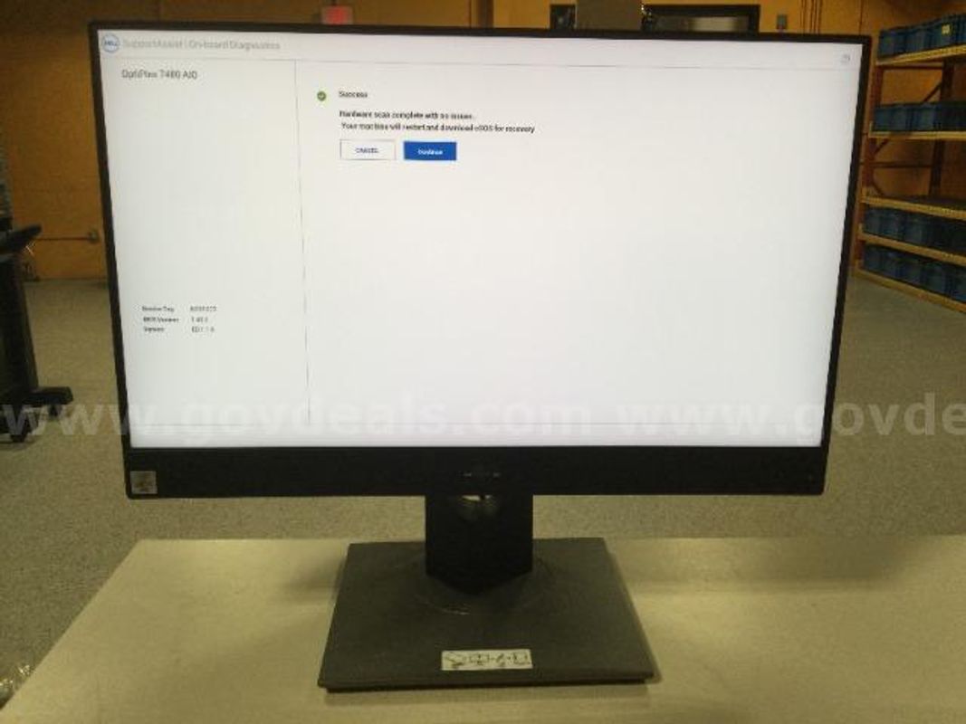 Dell OptiPlex 7480 AIO i5-10500 @ 3.10 GHz 6-Core Computer