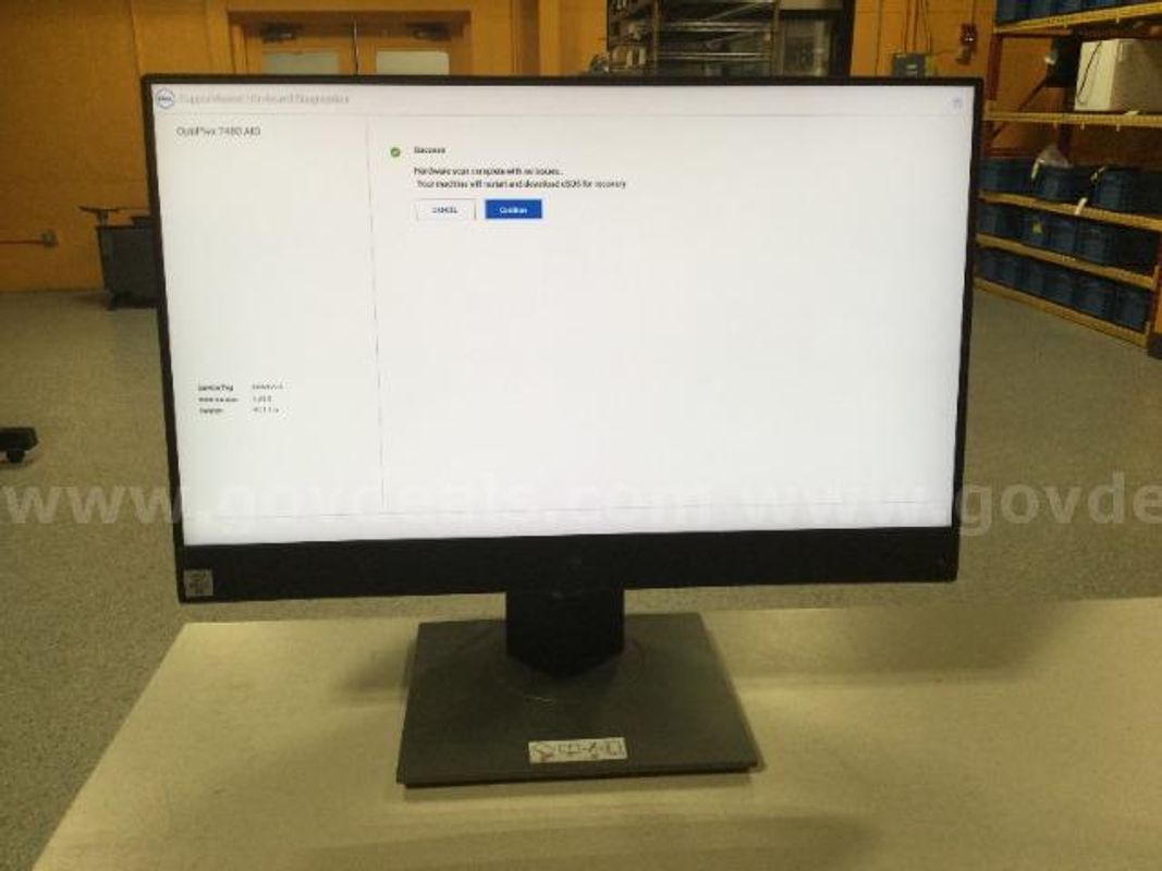 Dell OptiPlex 7480 AIO i5-10500 @ 3.10 GHz 6-Core Computer