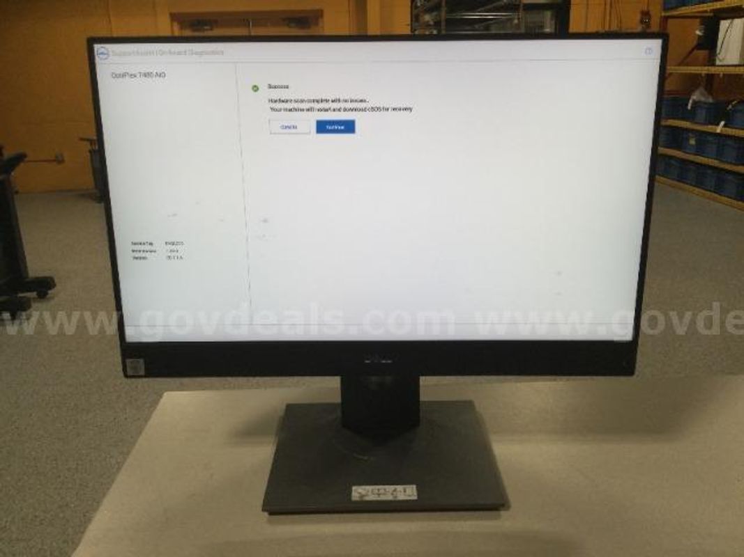 Dell OptiPlex 7480 AIO i5-10500 @ 3.10 GHz 6-Core Computer