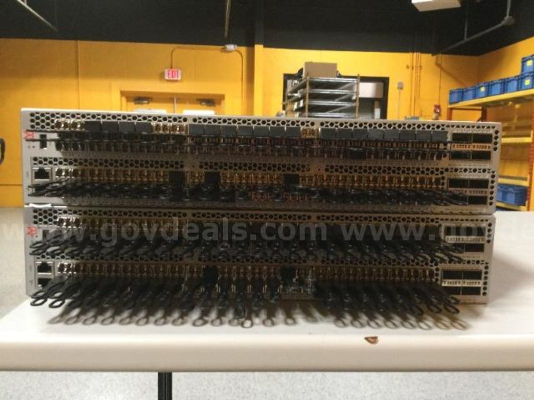 Lot of 2 Brocade 630 High-Density Switches