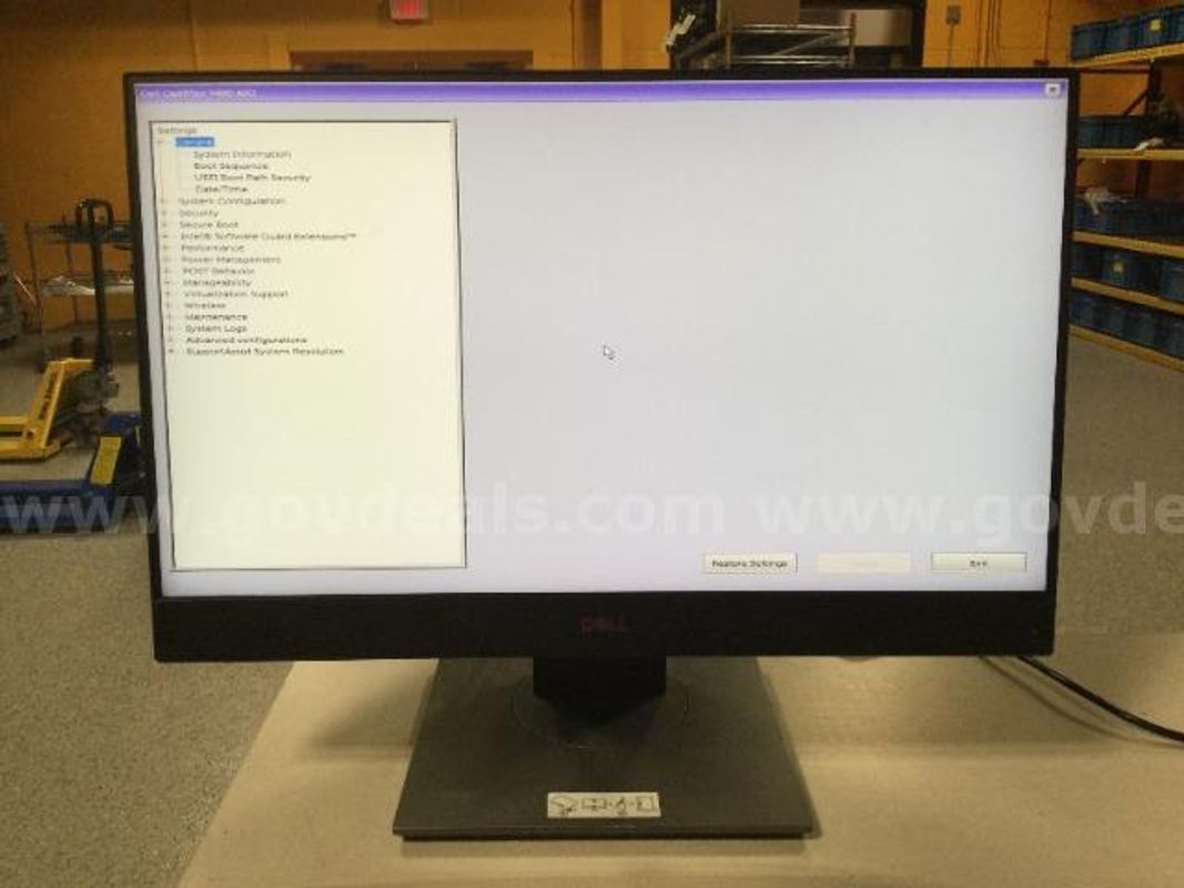 Dell OptiPlex 7480 AIO i5-10500 @ 3.10 GHz 6-Core Computer