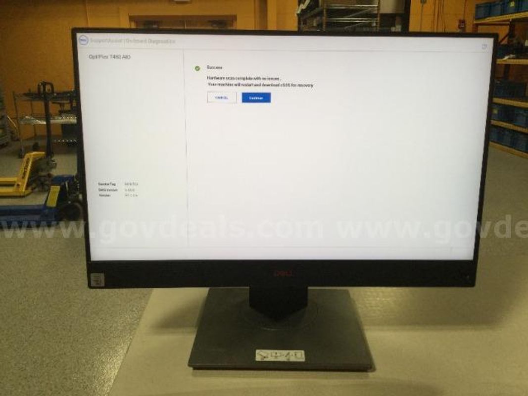 Dell OptiPlex 7480 AIO i5-10500 @ 3.10 GHz 6-Core Computer