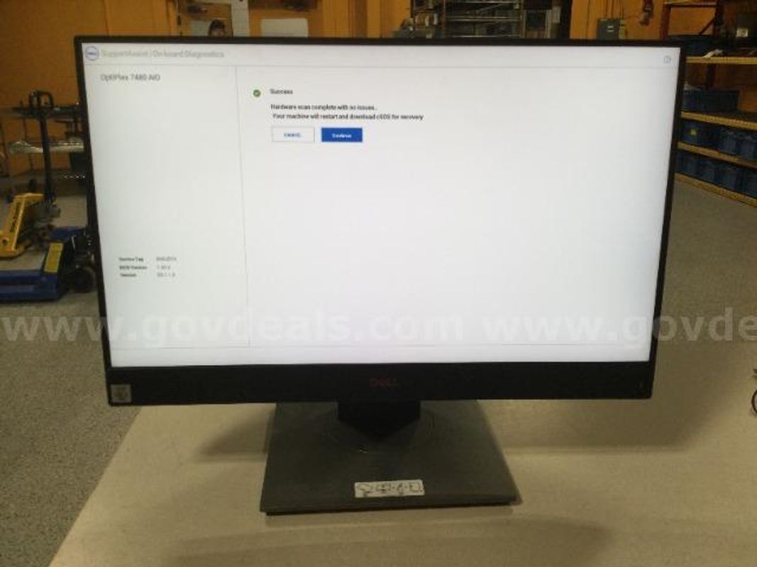Dell OptiPlex 7480 AIO i5-10500 @ 3.10 GHz 6-Core Computer