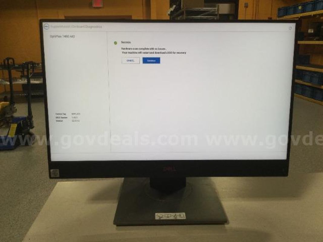Dell OptiPlex 7480 AIO i5-10500 @ 3.10 GHz 6-Core Computer