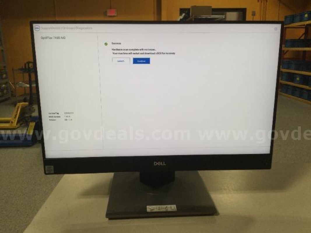 Dell OptiPlex 7480 AIO i5-10500 @ 3.10 GHz 6-Core Computer