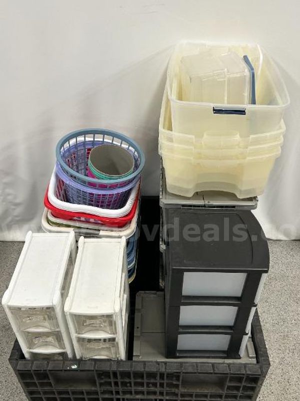 Lot of Miscellaneous Containers