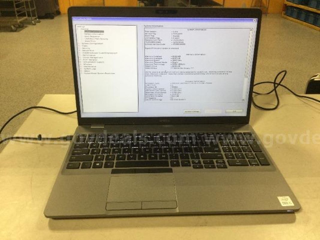 Dell Latitude 5510 i5-10310U @ 1.70 GHz Laptop