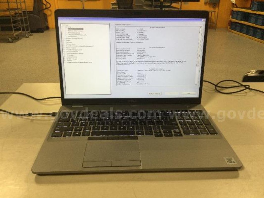 Dell Latitude 5510 i5-10310U @ 1.70 GHz Laptop