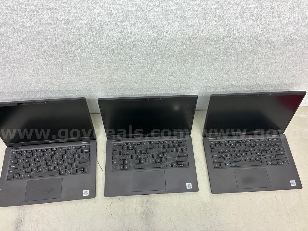 Lot Of 3 Dell Latitude 7410 Laptops