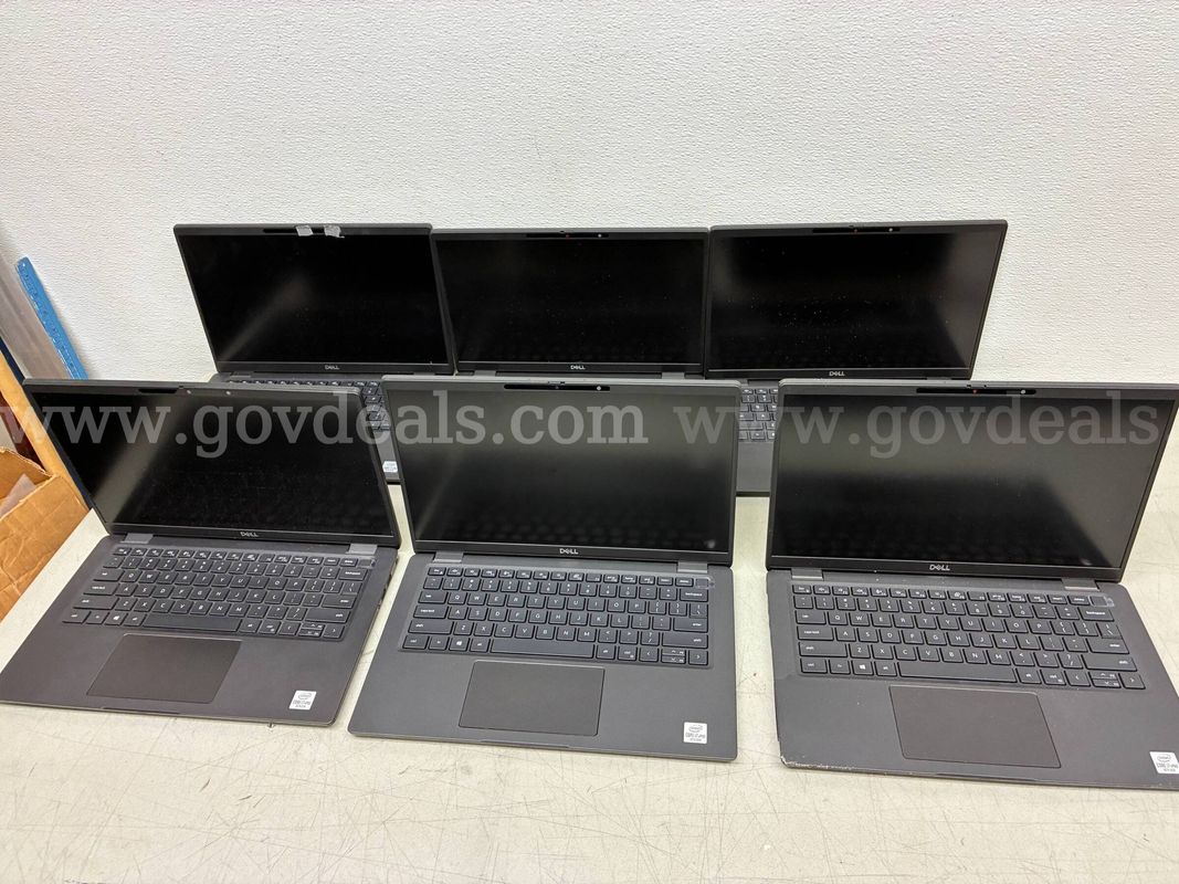 Lot Of 6 Dell Latitude 7410 Laptops