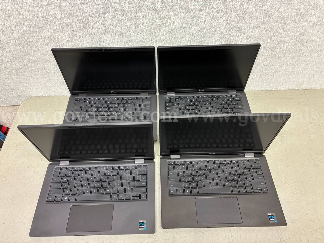 Lot Of 4 Dell Latitude 7420 Laptops