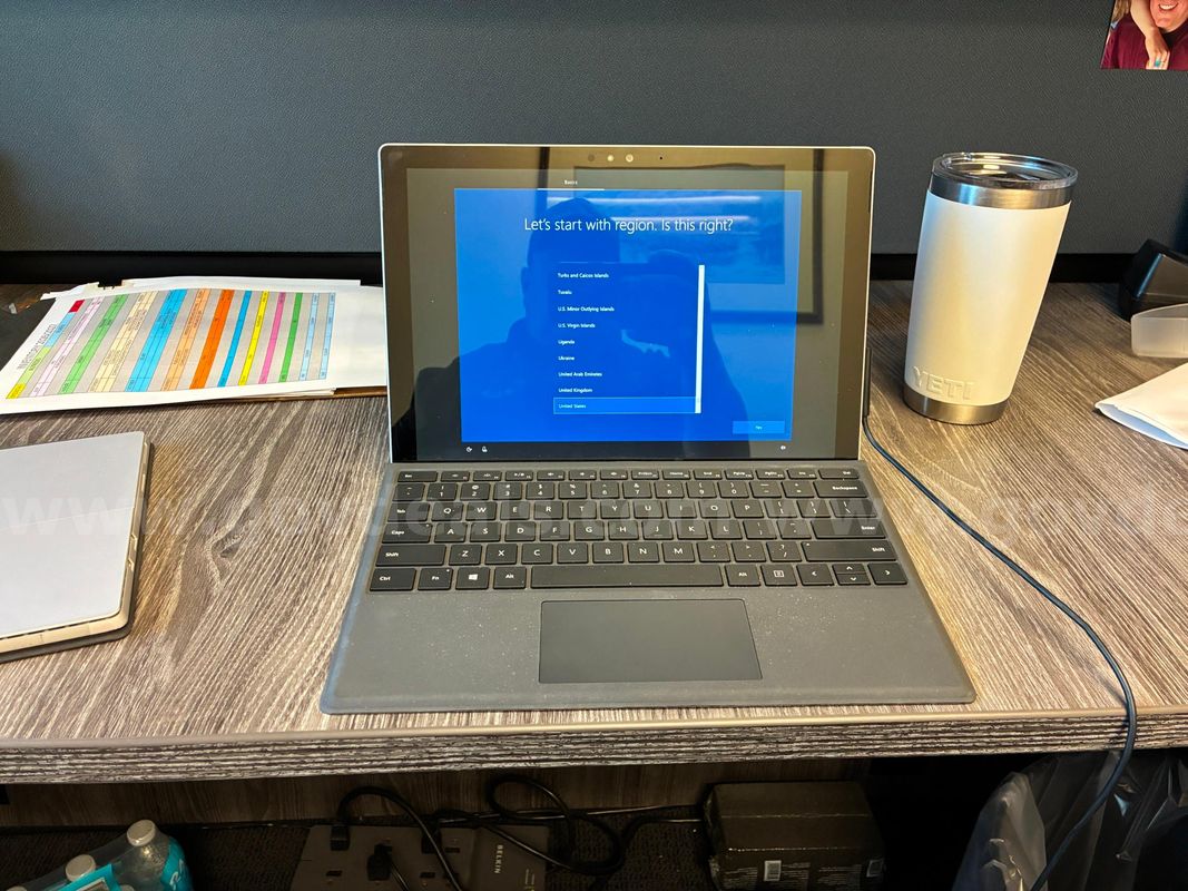 MICROSOFT SURFACE 1724 256gb