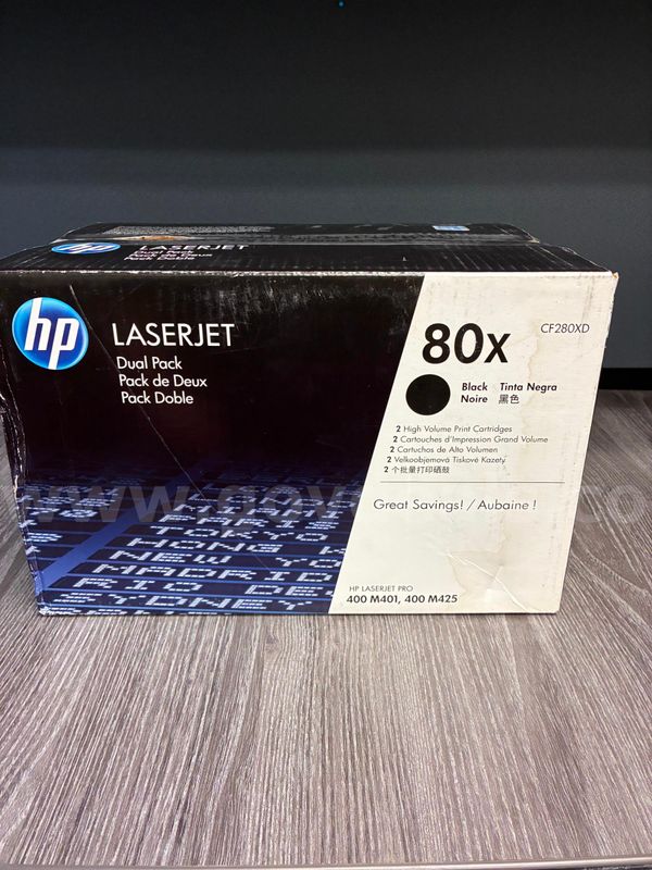 Dual Pack Cf280xd Laserjet Cartridges