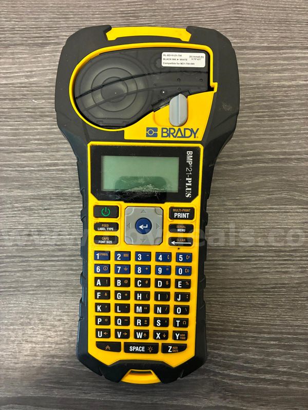 BRADY BMP 21-PLUS LABEL MAKER