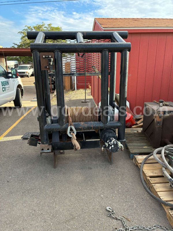 Braden Ams20-18b 45000 Pound Recovery Hook W/Hydraulic Tank And Lines