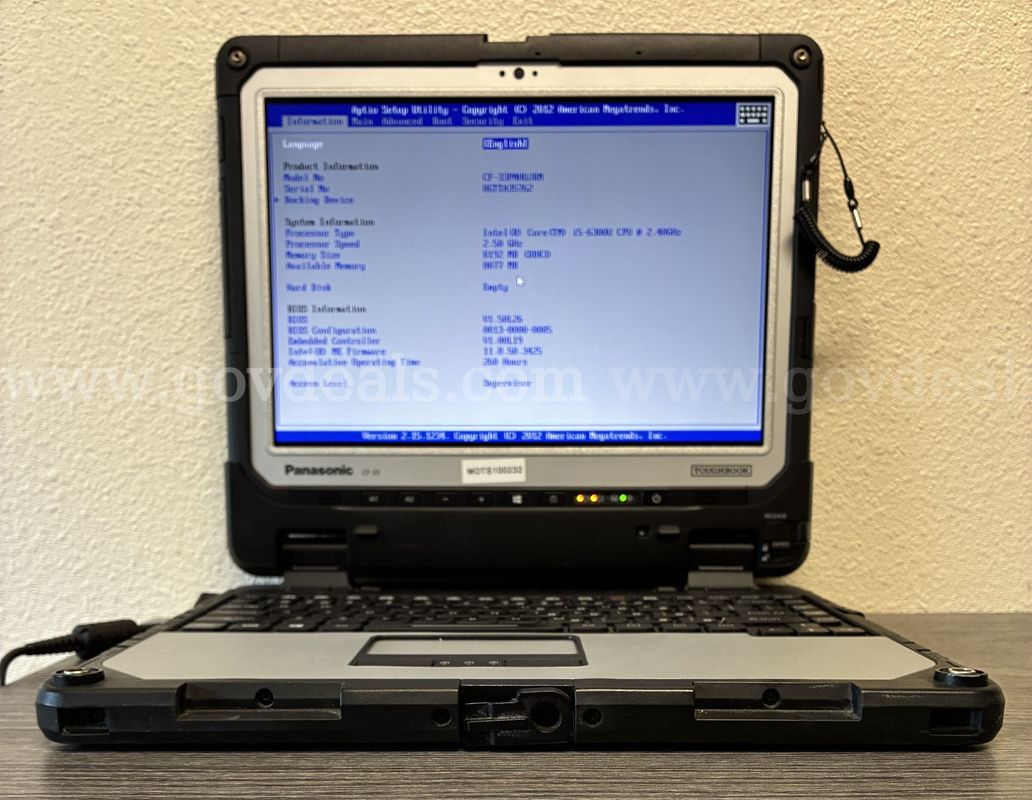 PANASONIC CF-VEK33 TOUGHBOOK