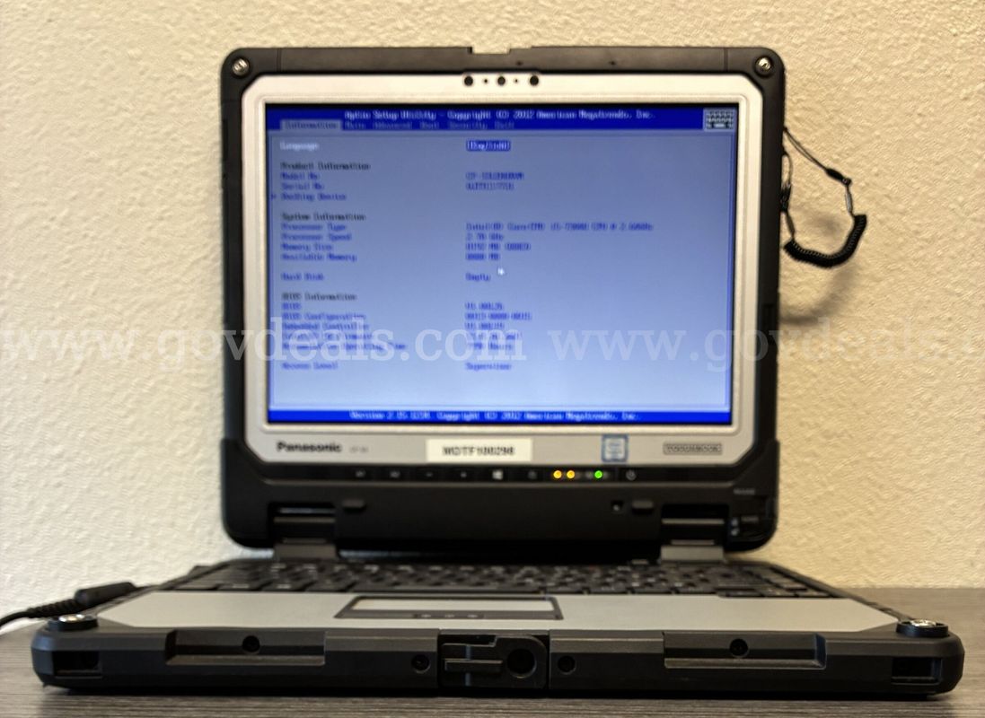 Panasonic Cf-Vek33 Toughbook