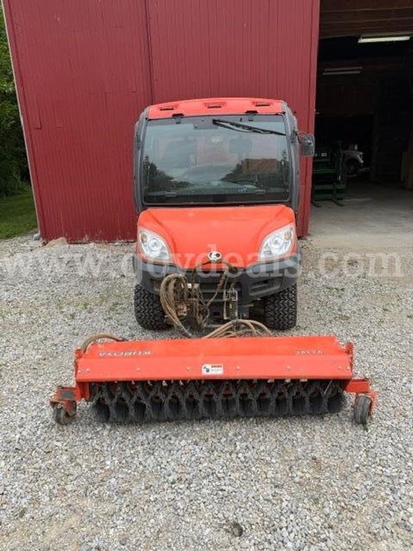 Kubota RTV with Broom & Plow