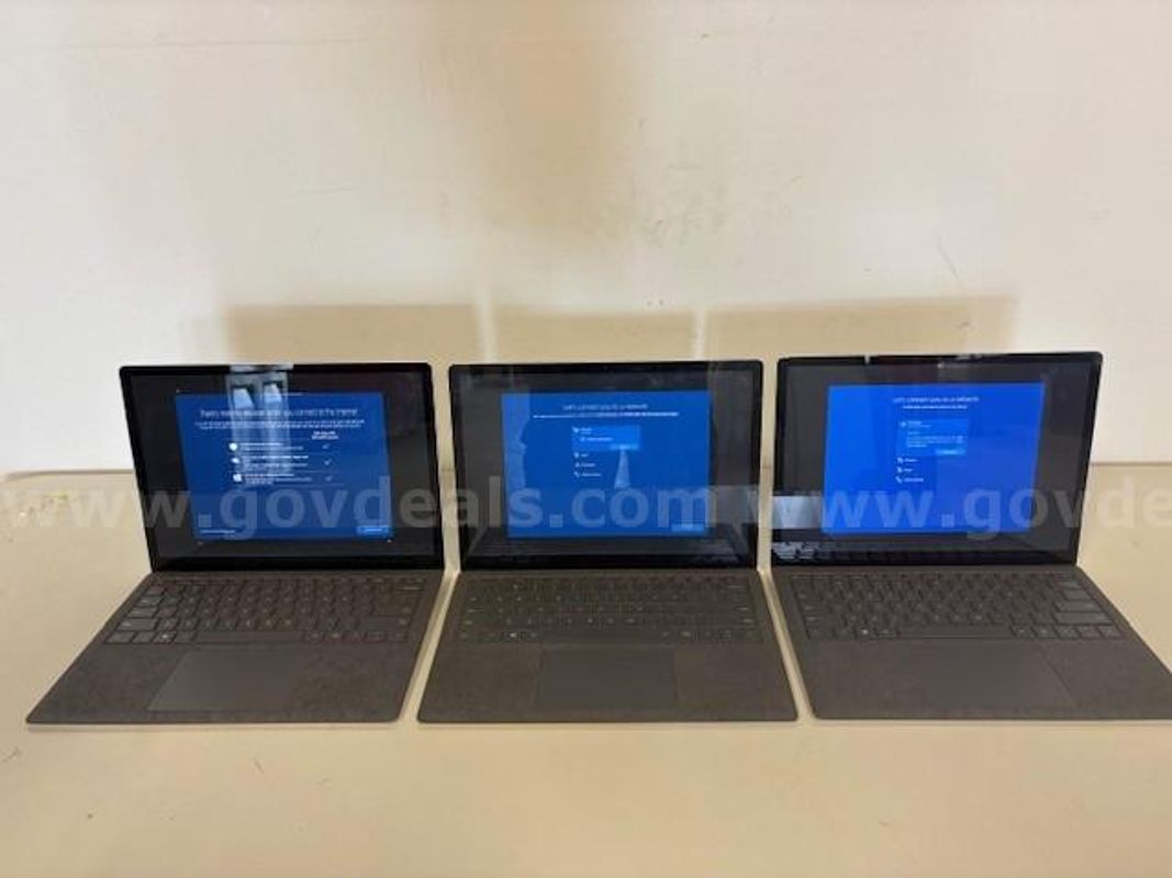 Lot of 3 Microsoft Surface Book 3's