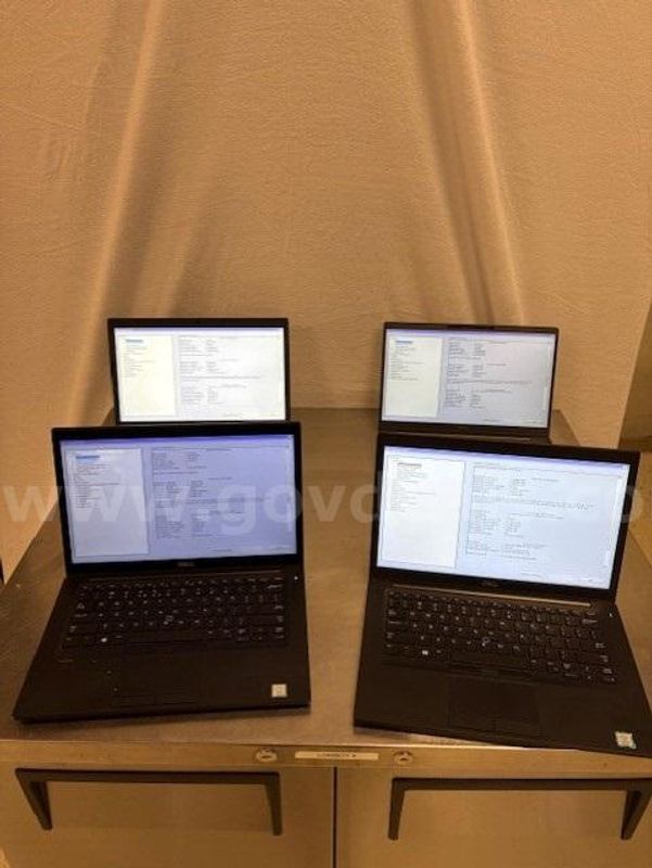 Lot of 4 Dell Latitude Laptops