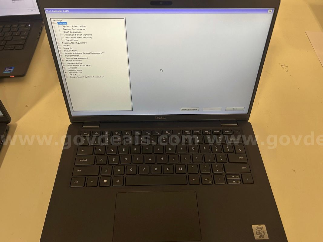 Lot of 4 Dell Latitude Laptops