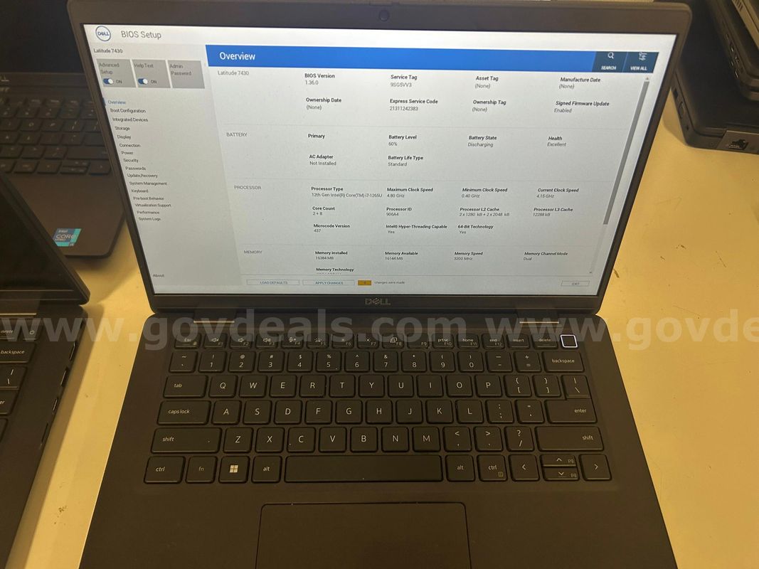 Lot of 4 Dell Latitude Laptops