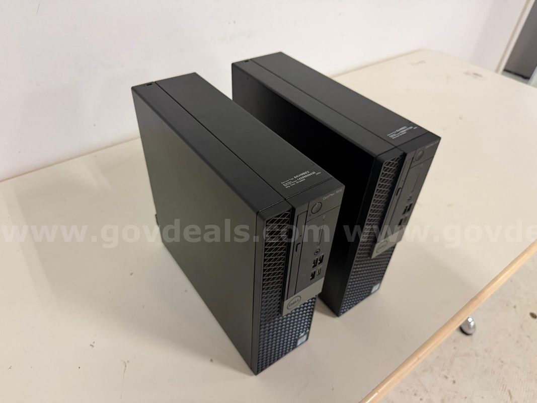 Lot of 2 Dell Optiplex 7070