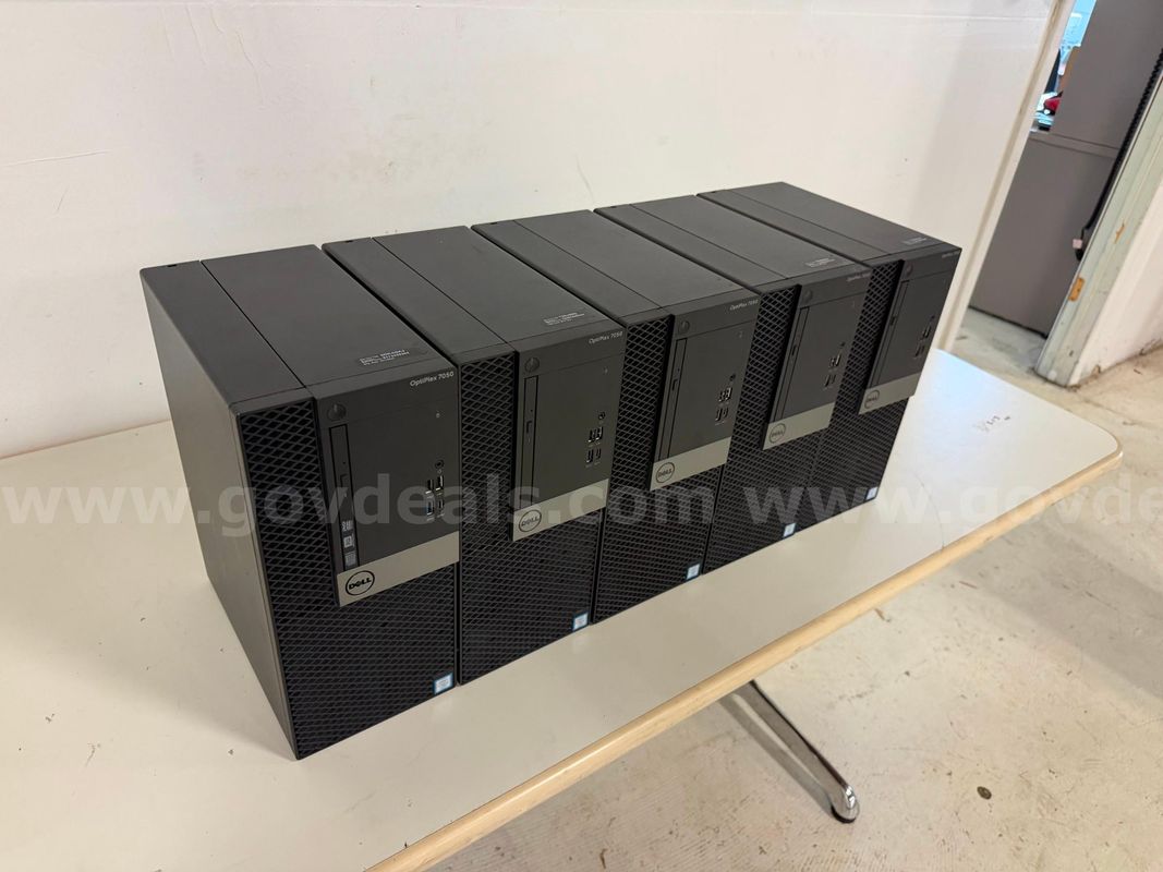 Lot of 5 Dell Optiplex 7050s
