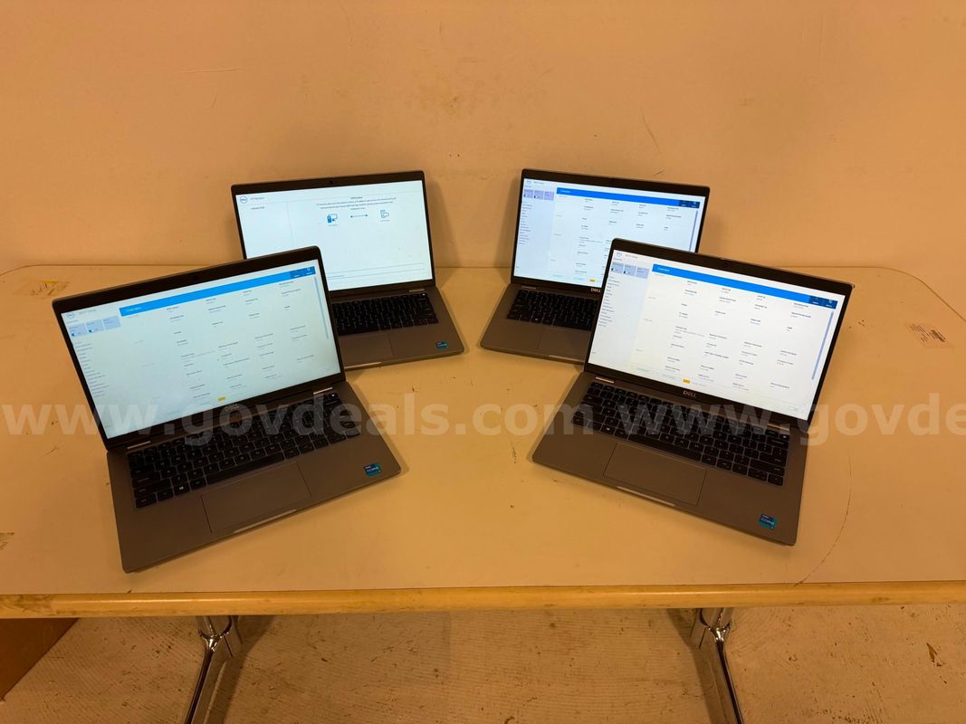 Lot of 4 Dell Latitude 5420 Laptops
