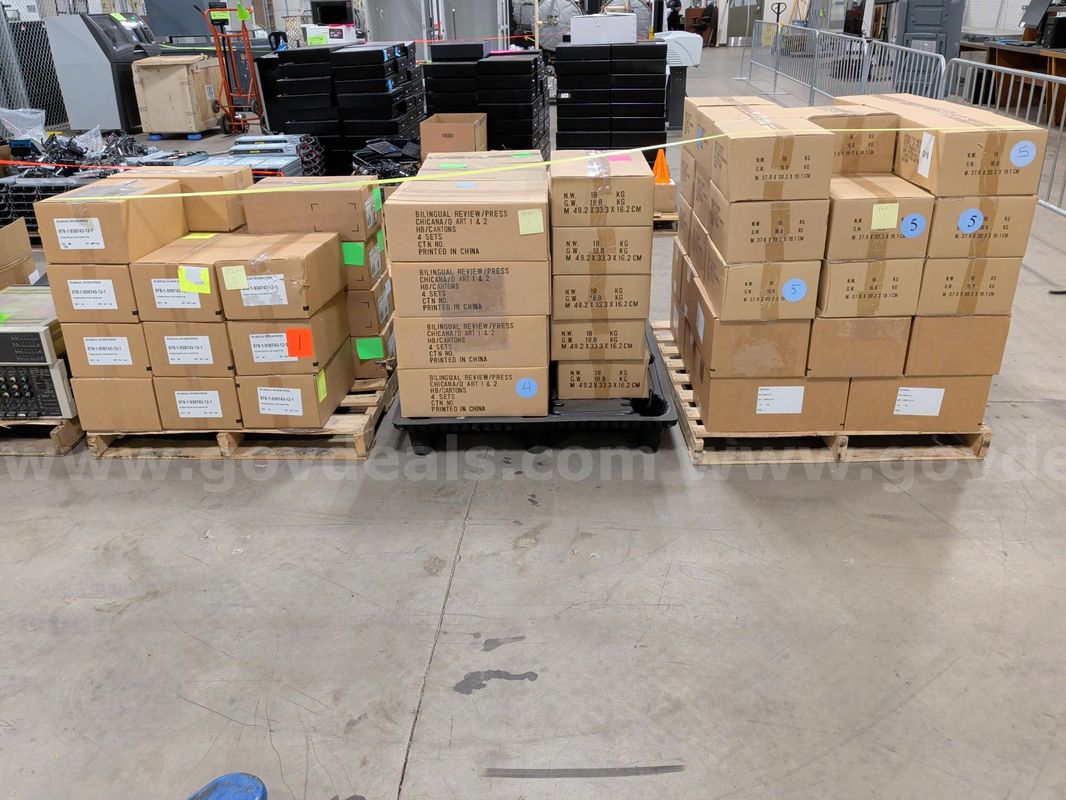 3 Pallets of Unused Books
