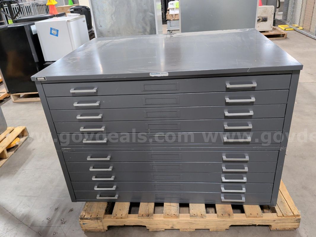 Hamilton Flat File Cabinet