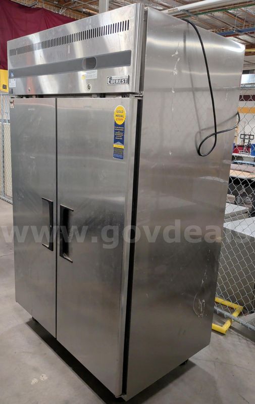 Everest 2-Door Commercial Refrigerator