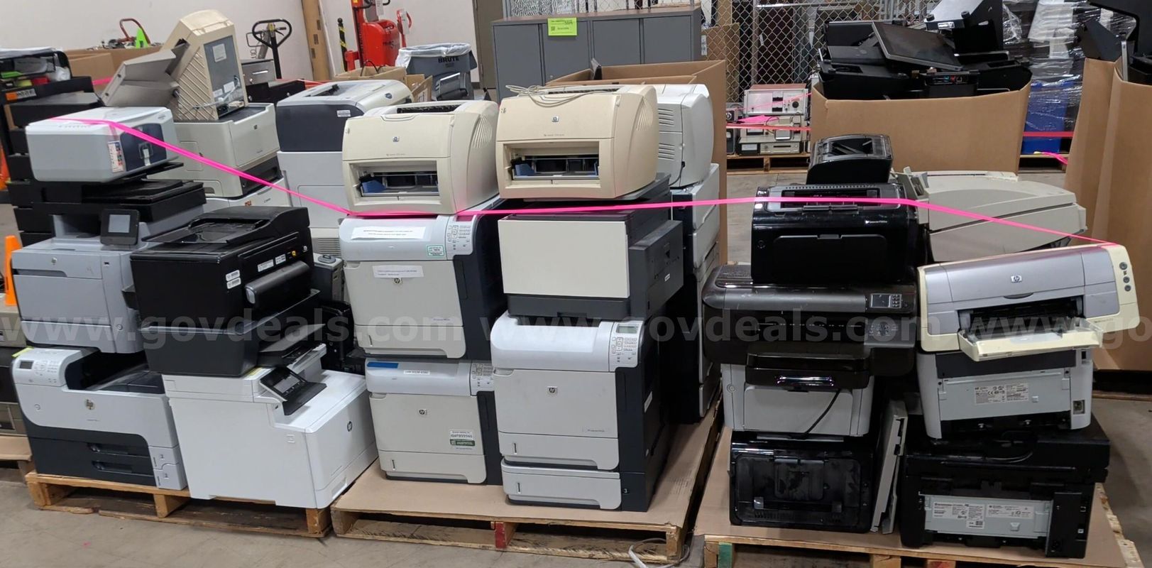 Various types of Printers (3 Pallets)