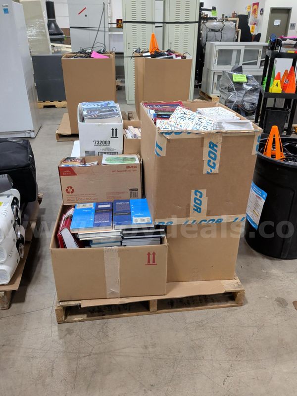 1 Pallet of Used Books - Variety of Genres, Subjects & Titles