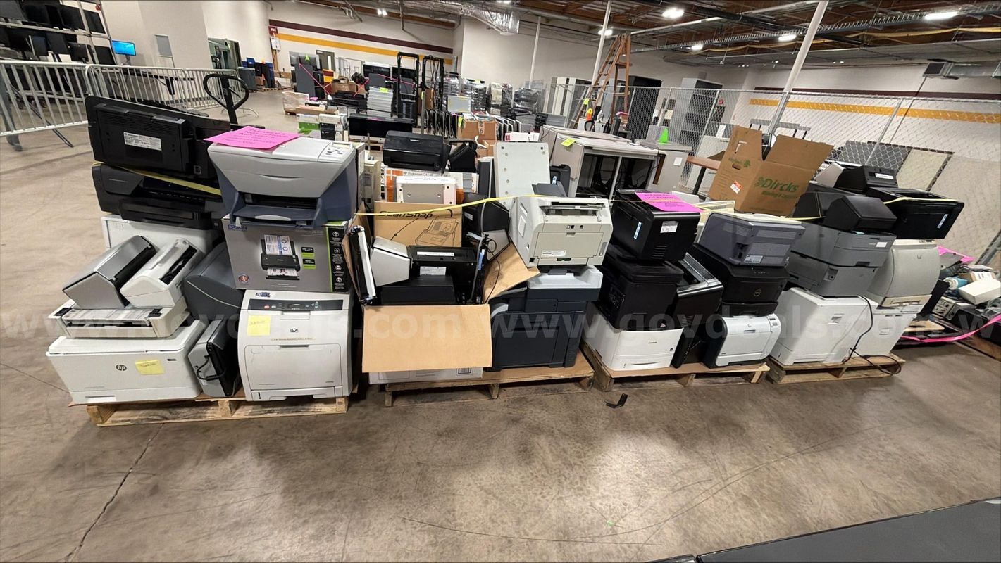 Various types of Printers (4 Pallets)